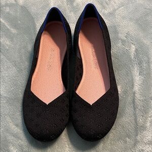 Authentic Rothy's Black Ballet Flats